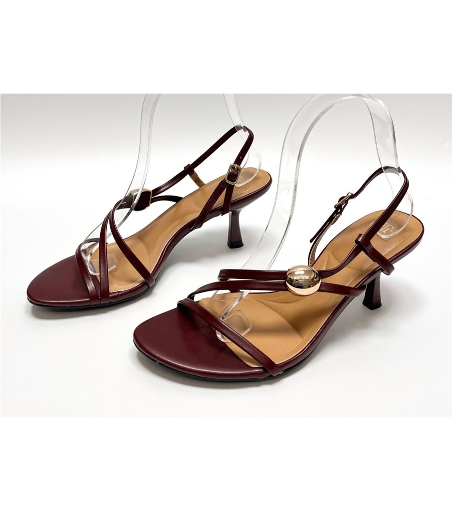 SANDALIA MEISSA GRANATE