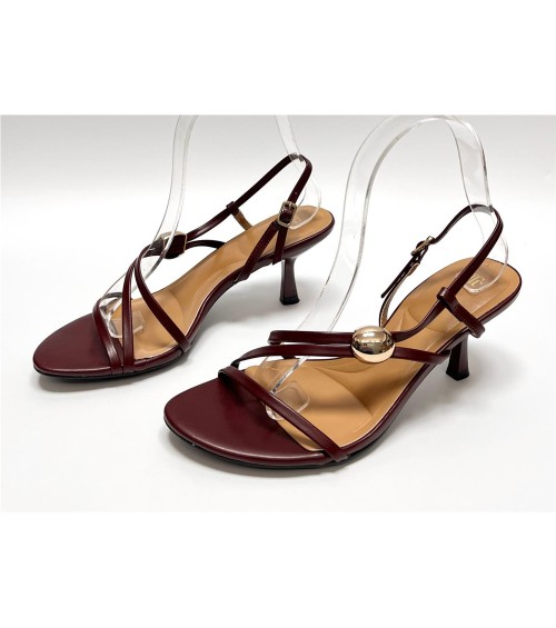 SANDALIA MEISSA GRANATE