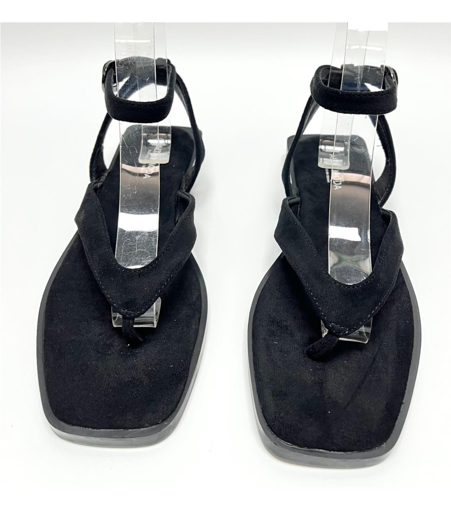 SANDALIA MILAN NEGRO