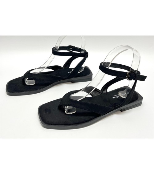 SANDALIA MILAN NEGRO