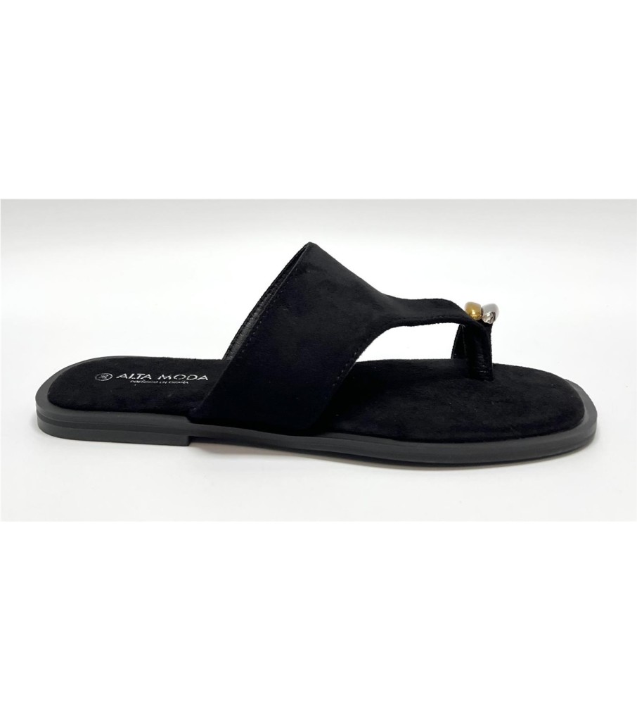 SANDALIA MINTA NEGRO