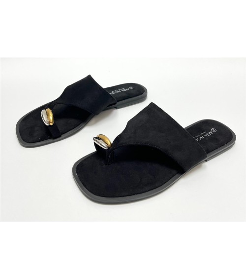 SANDALIA MINTA NEGRO