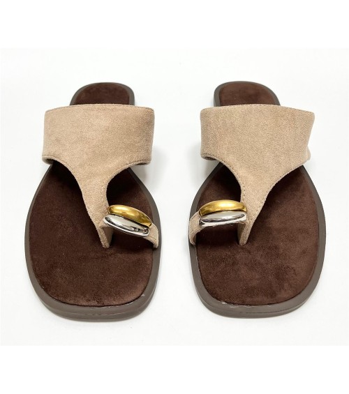 SANDALIA MINTA TAUPE 2