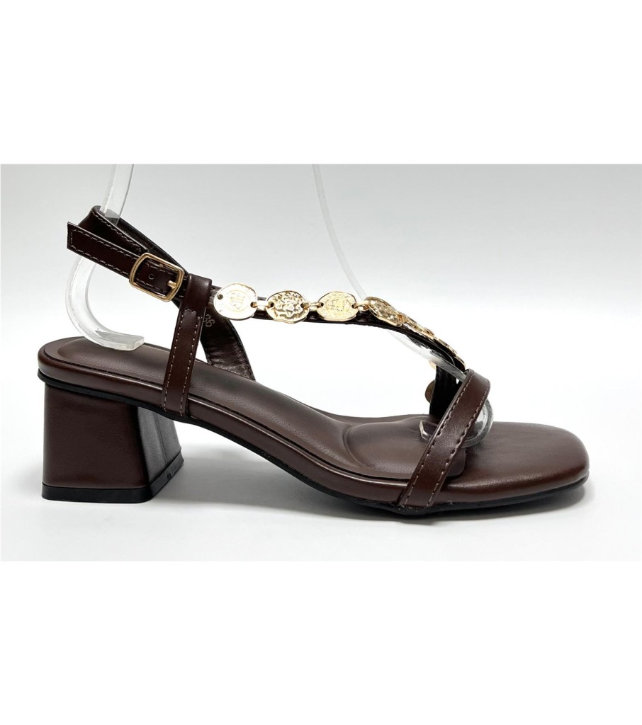 SANDALIA NAIMA MARRON