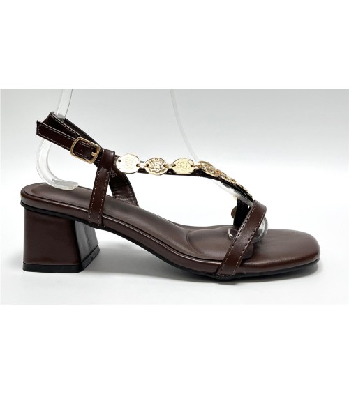 SANDALIA NAIMA MARRON