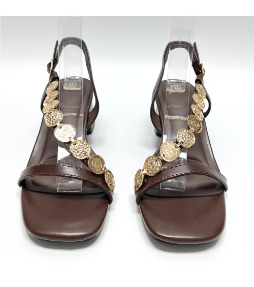 SANDALIA NAIMA MARRON 2