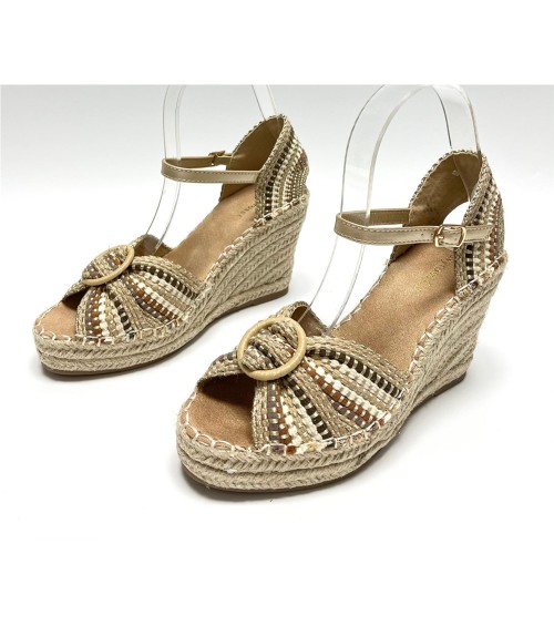 SANDALIA NAKIA BEIGE