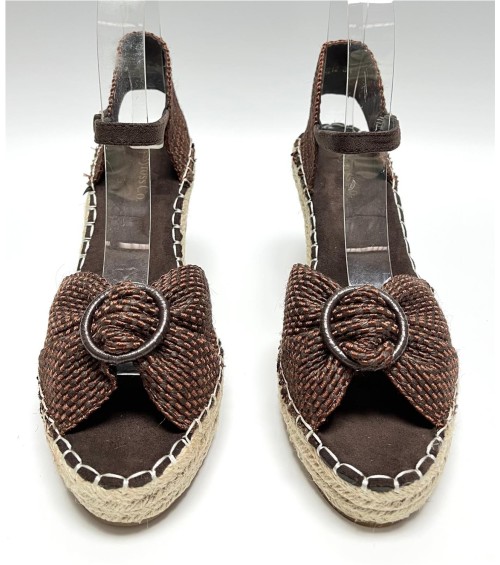 SANDALIA NAKIA MARRON 2