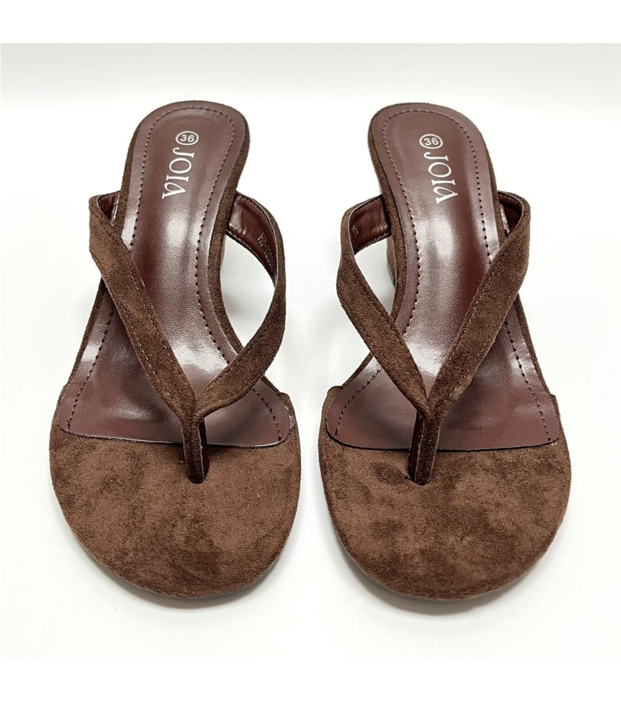 SANDALIA PORRIMA MARRON