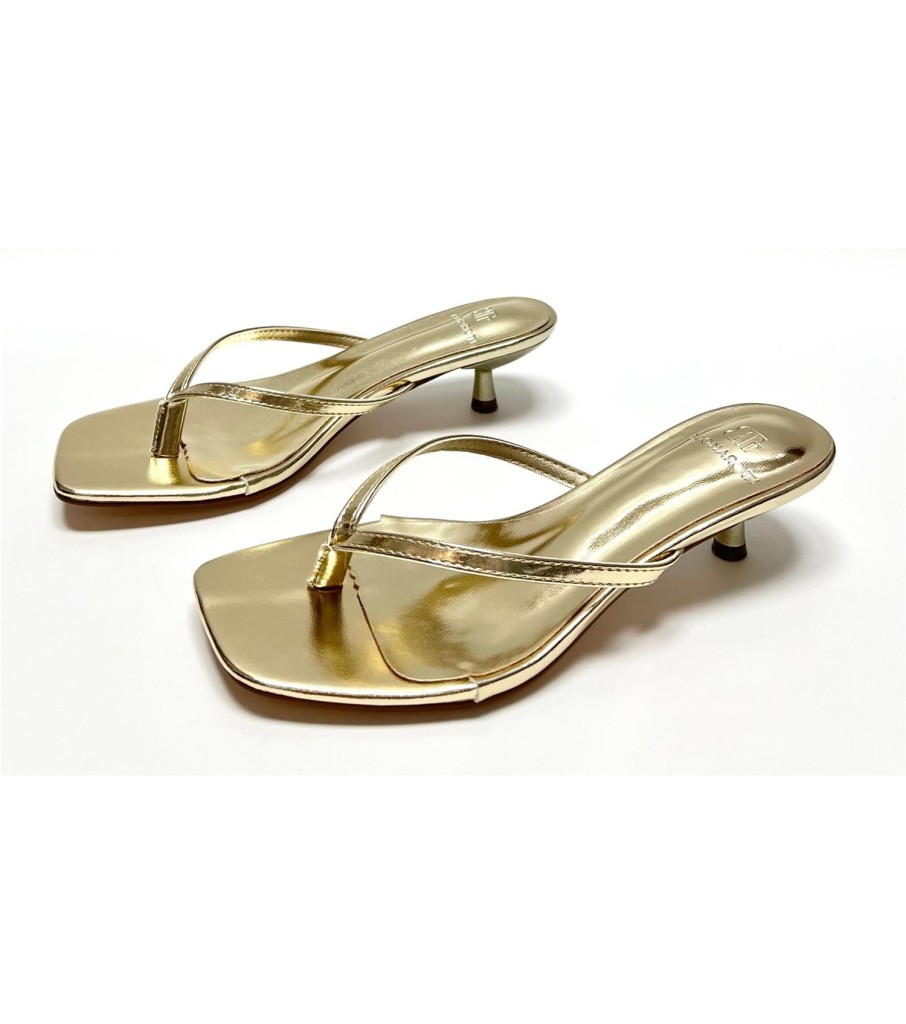 SANDALIA PORTIA DORADO