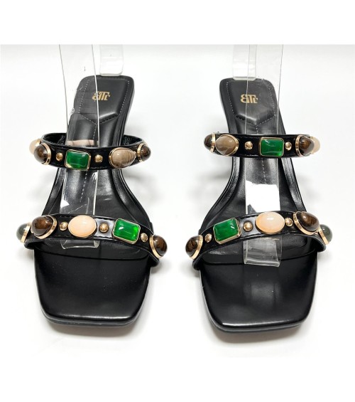 SANDALIA PIJA NEGRO 2