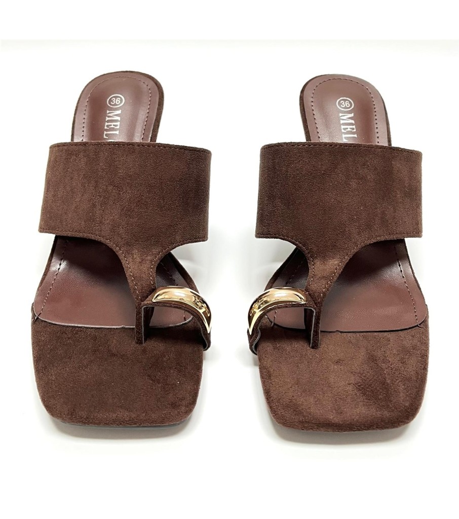 SANDALIA RAINA MARRON