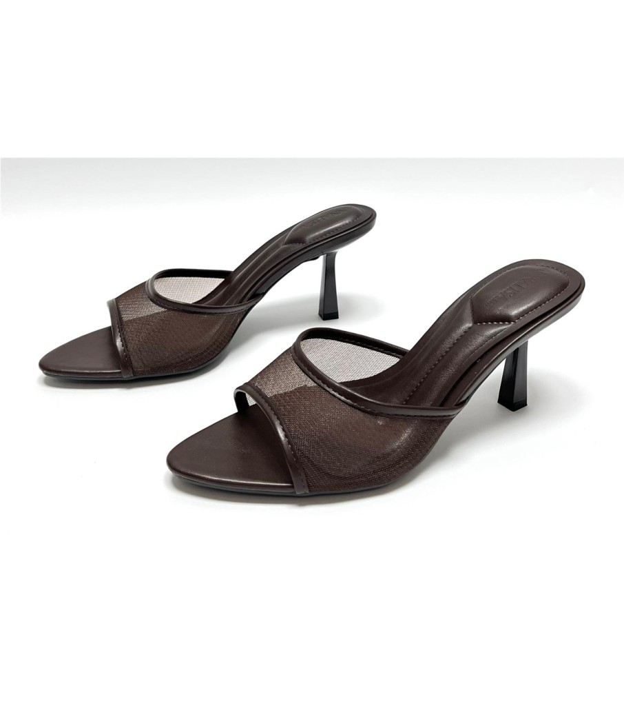 SANDALIA RIMA MARRON