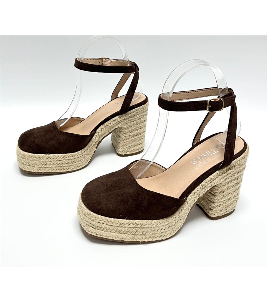 SANDALIA ISABEL CHOCOLATE