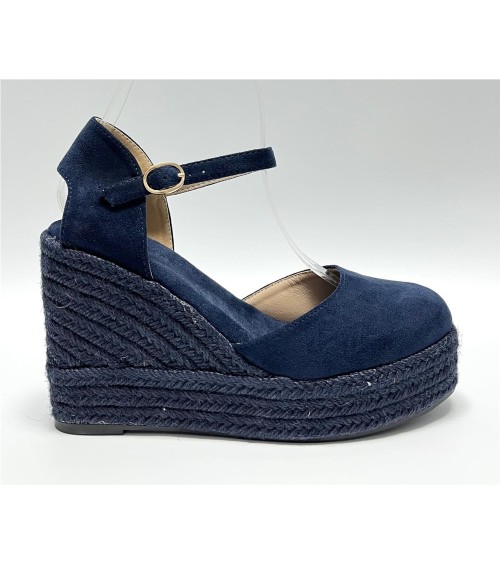 CUÑA CANDELA AZUL OSCURO