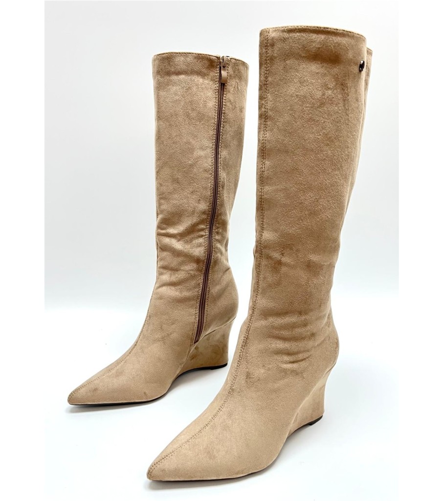 BOTA VALENTINA TAUPE