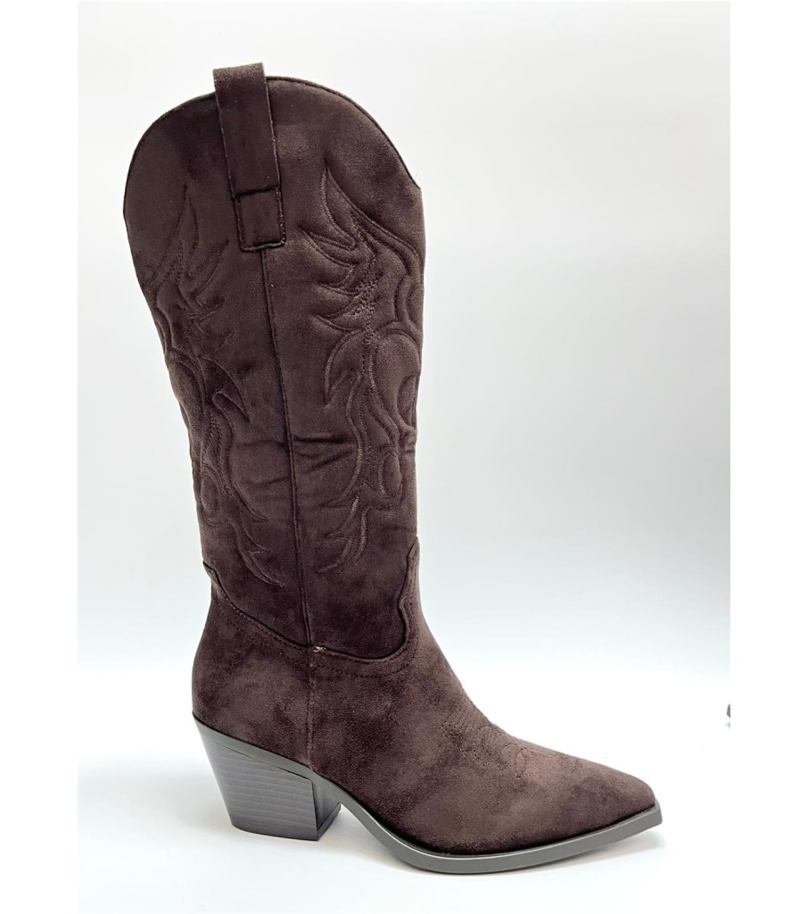 BOTA OLIVIA MARRON