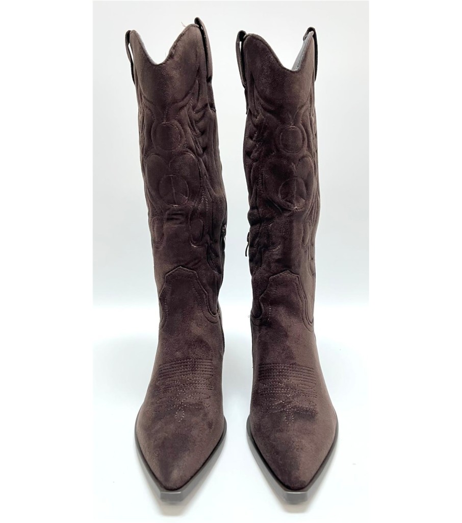 BOTA OLIVIA MARRON