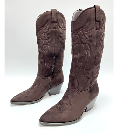 BOTA OLIVIA MARRON