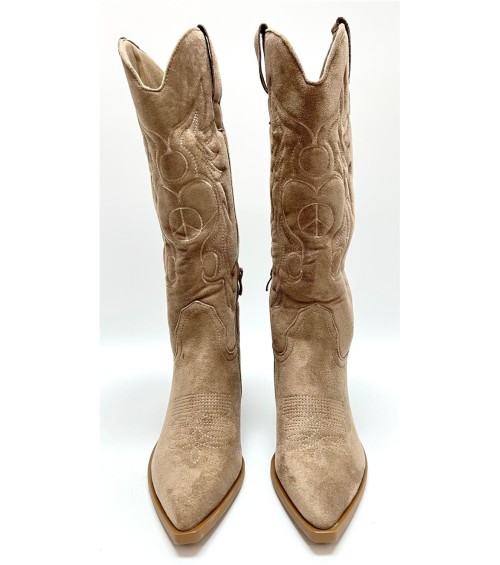 BOTA OLIVIA TAUPE