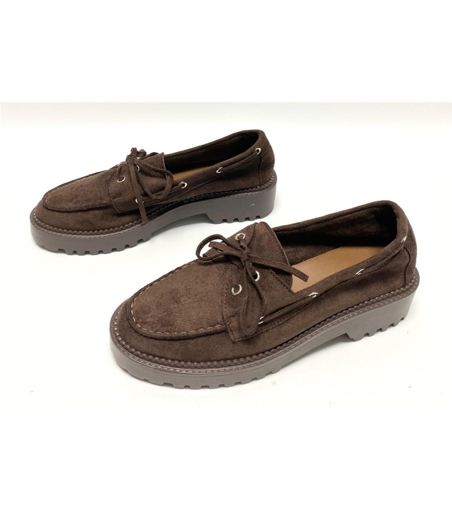 MOCASIN BLANCA CHOCOLATE