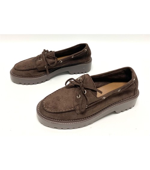 MOCASIN BLANCA CHOCOLATE