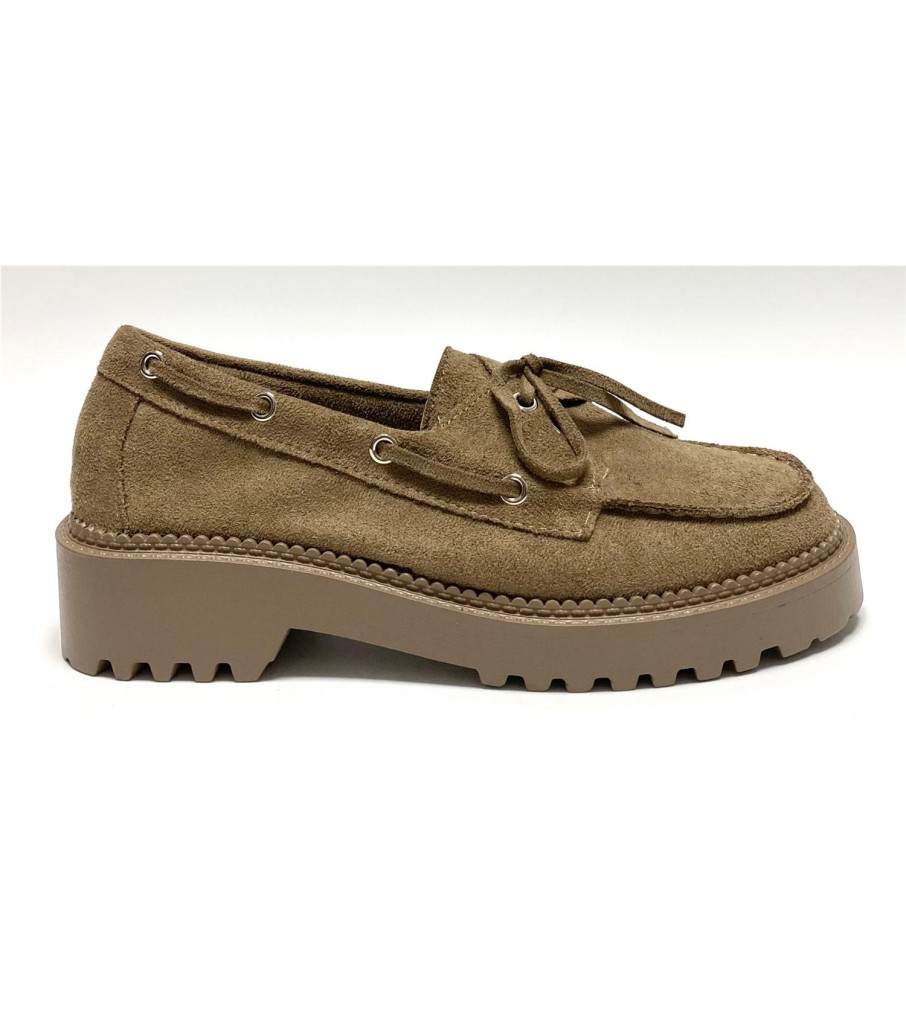 MOCASIN BLANCA TAUPE