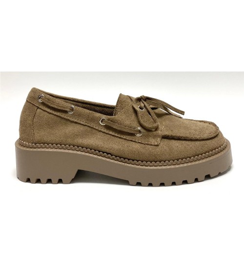 MOCASIN BLANCA TAUPE