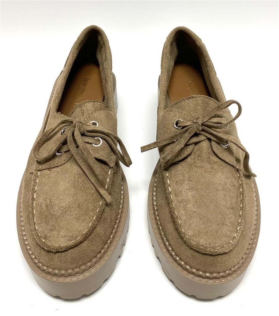 MOCASIN BLANCA TAUPE