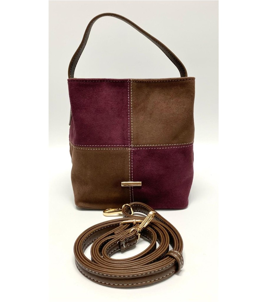 BOLSO NORA GRANATE