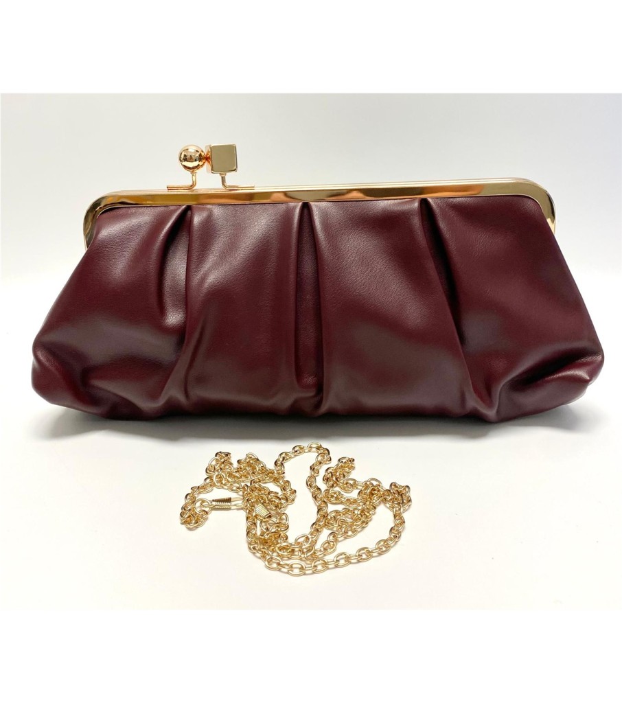 CARTERA GALA GRANATE