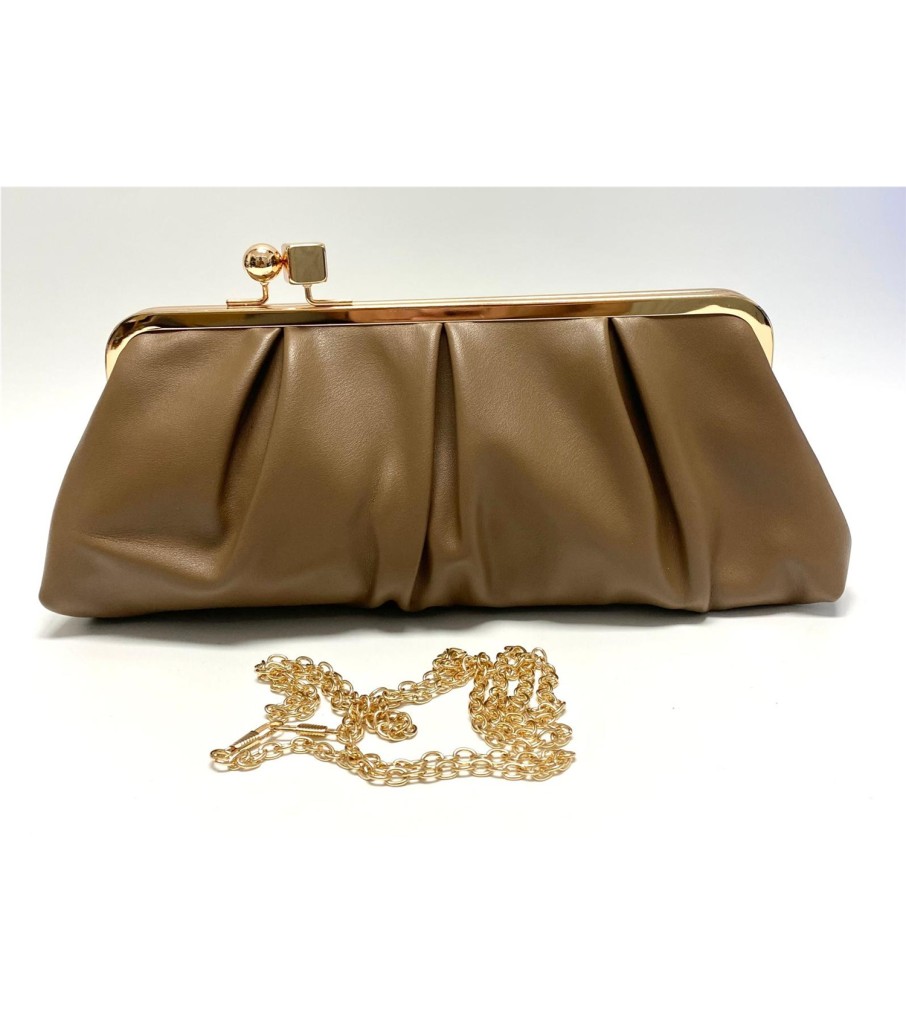 CARTERA GALA TAUPE