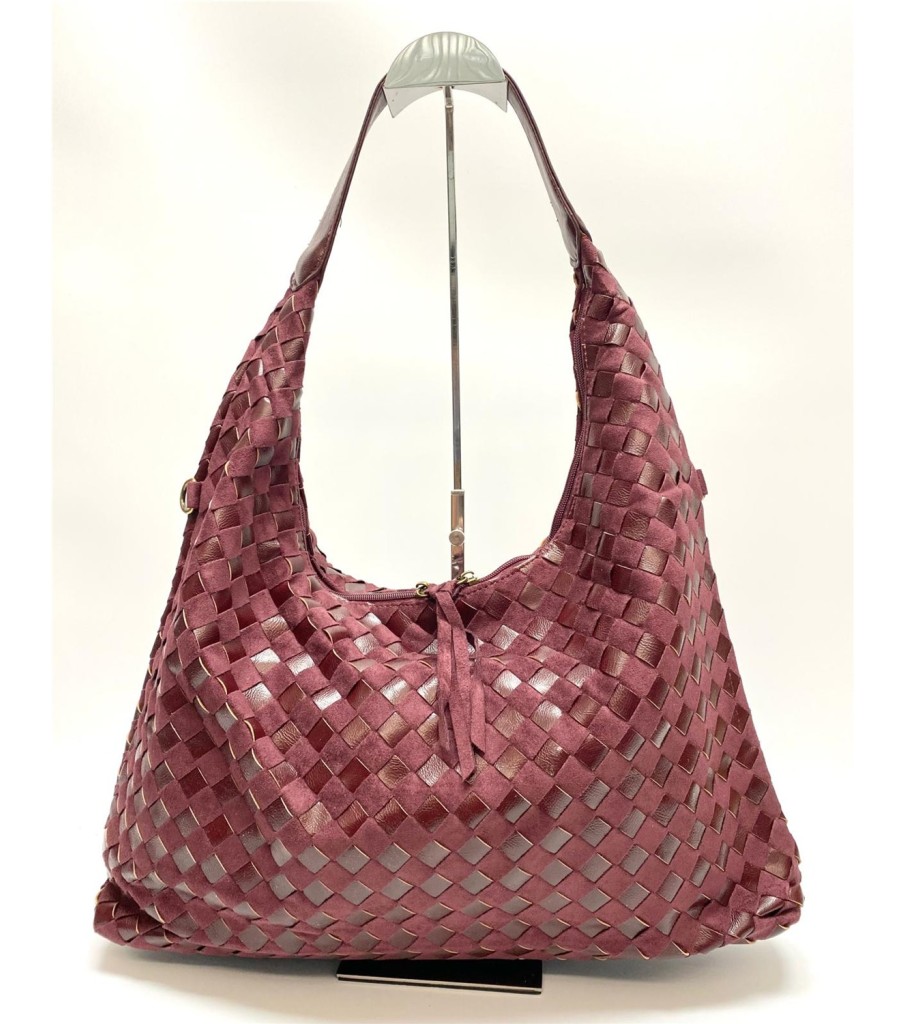 BOLSO AINARA GRANATE