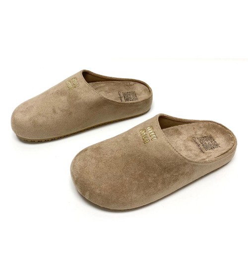 ZUECO LINA TAUPE