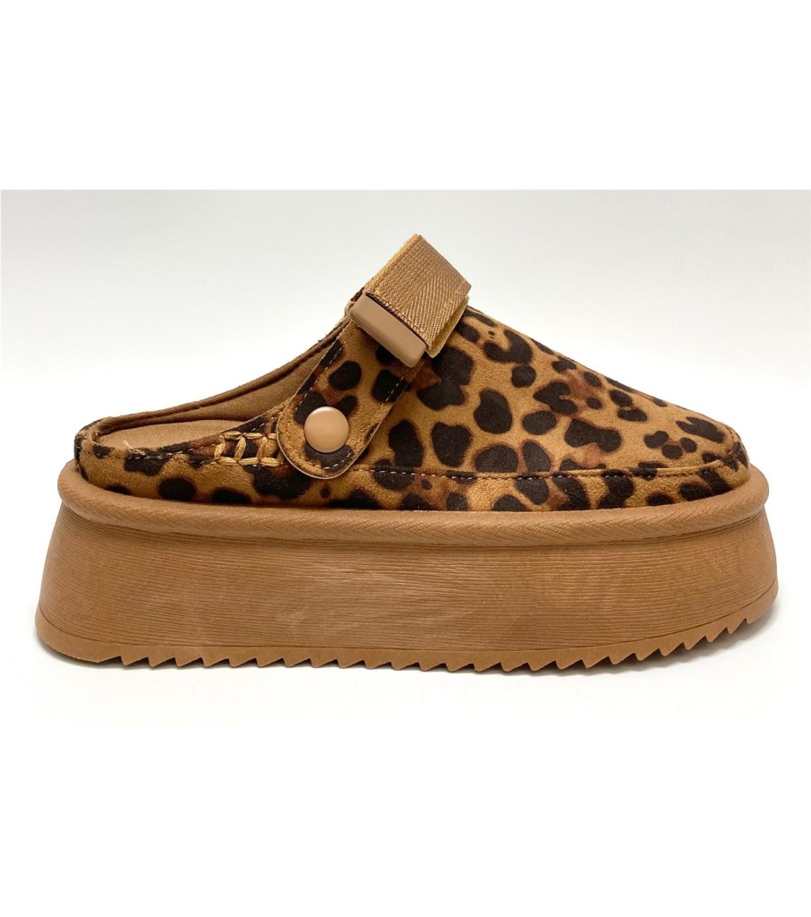ZUECO JULIETA LEOPARDO