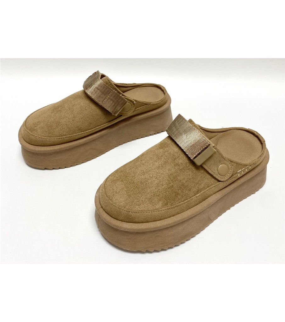 ZUECO JULIETA TAUPE