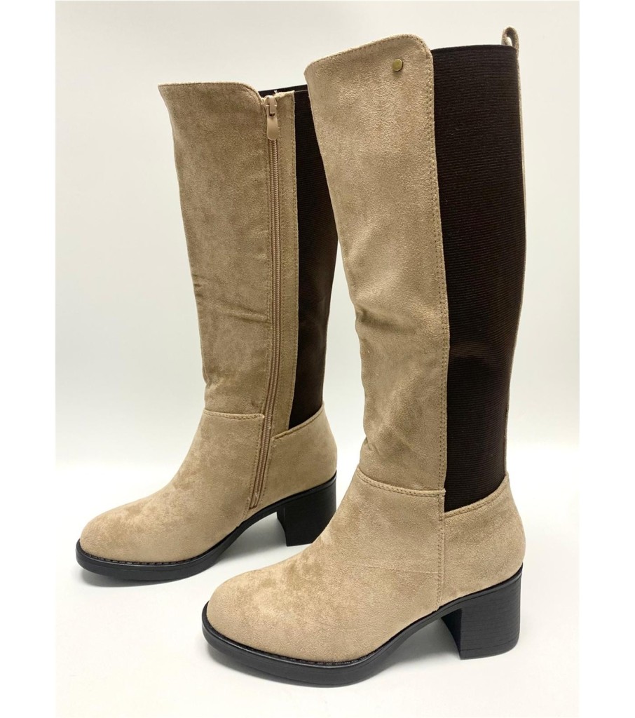 BOTA CAMILA BEIGE