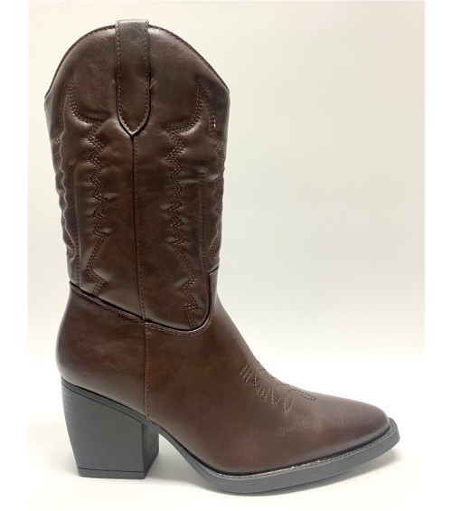BOTA ALMUDENA MARRON