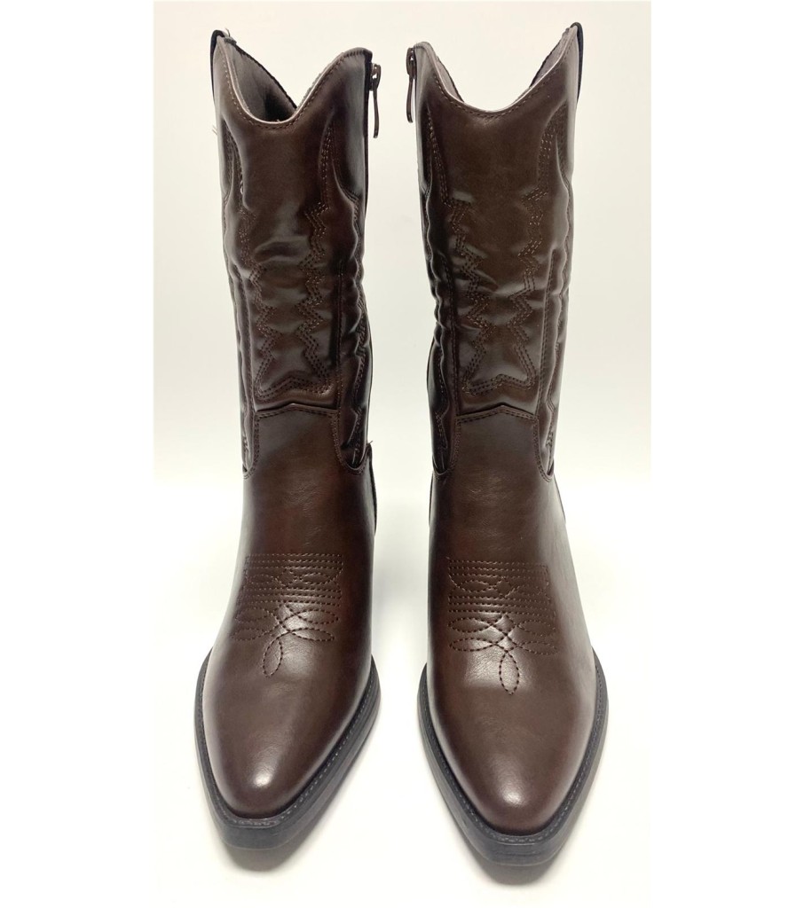BOTA ALMUDENA MARRON