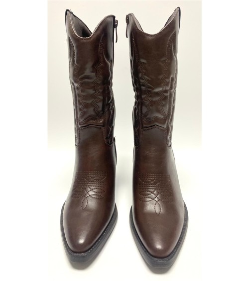 BOTA ALMUDENA MARRON