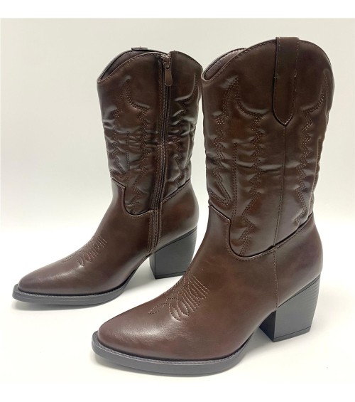 BOTA ALMUDENA MARRON