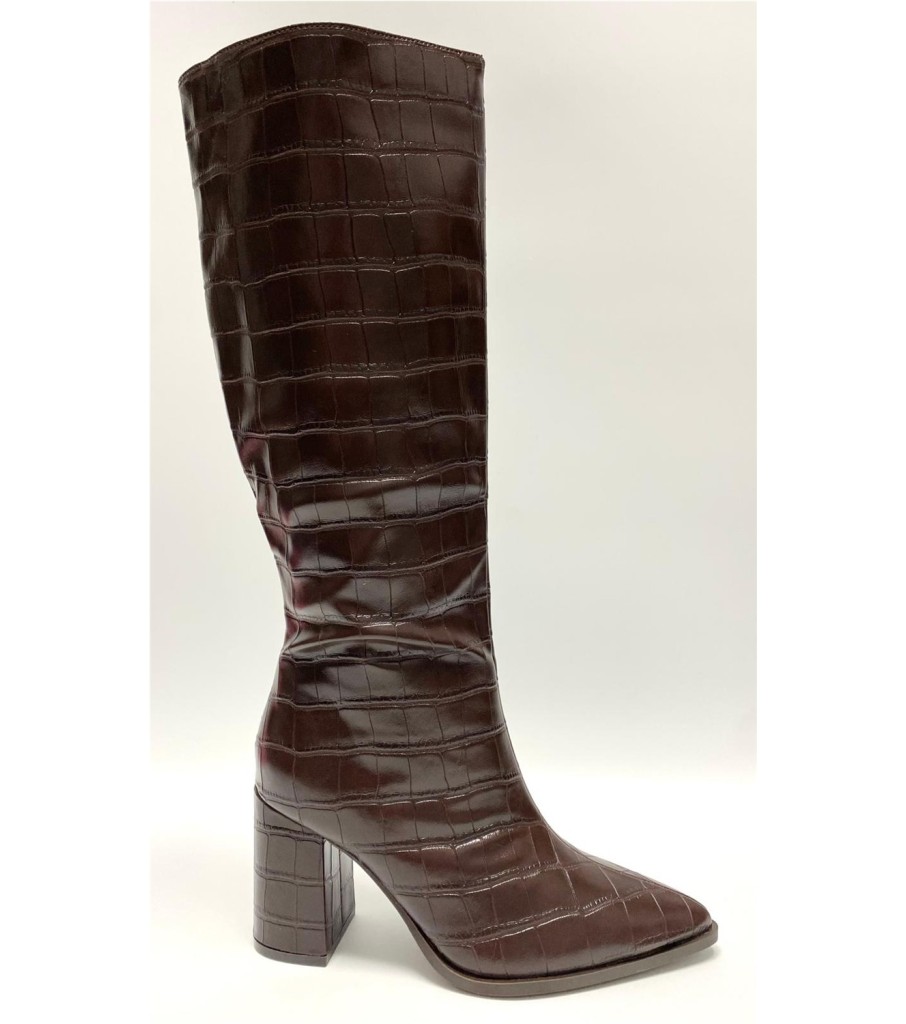 BOTA ESTEFANÍA MARRON