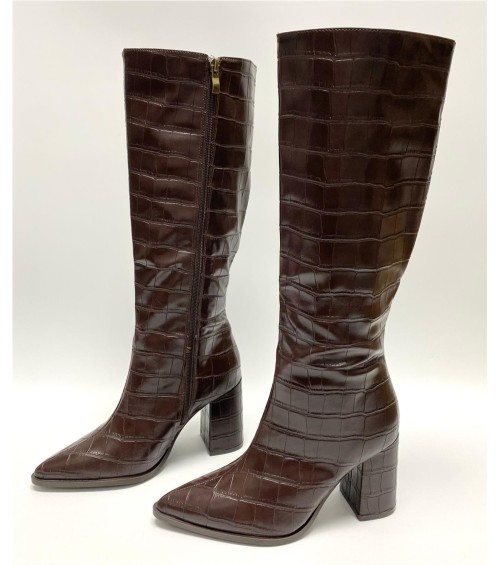 BOTA ESTEFANÍA MARRON