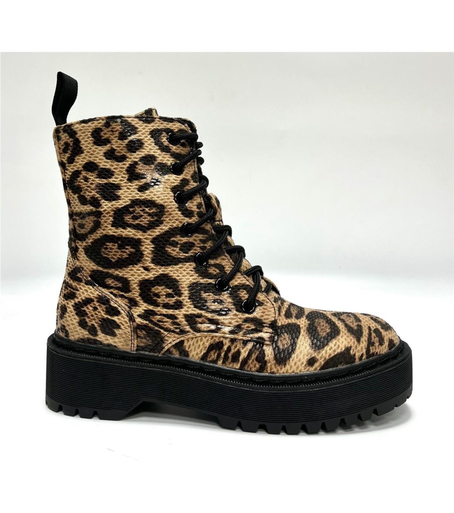 BOTIN CANDELA LEOPARDO