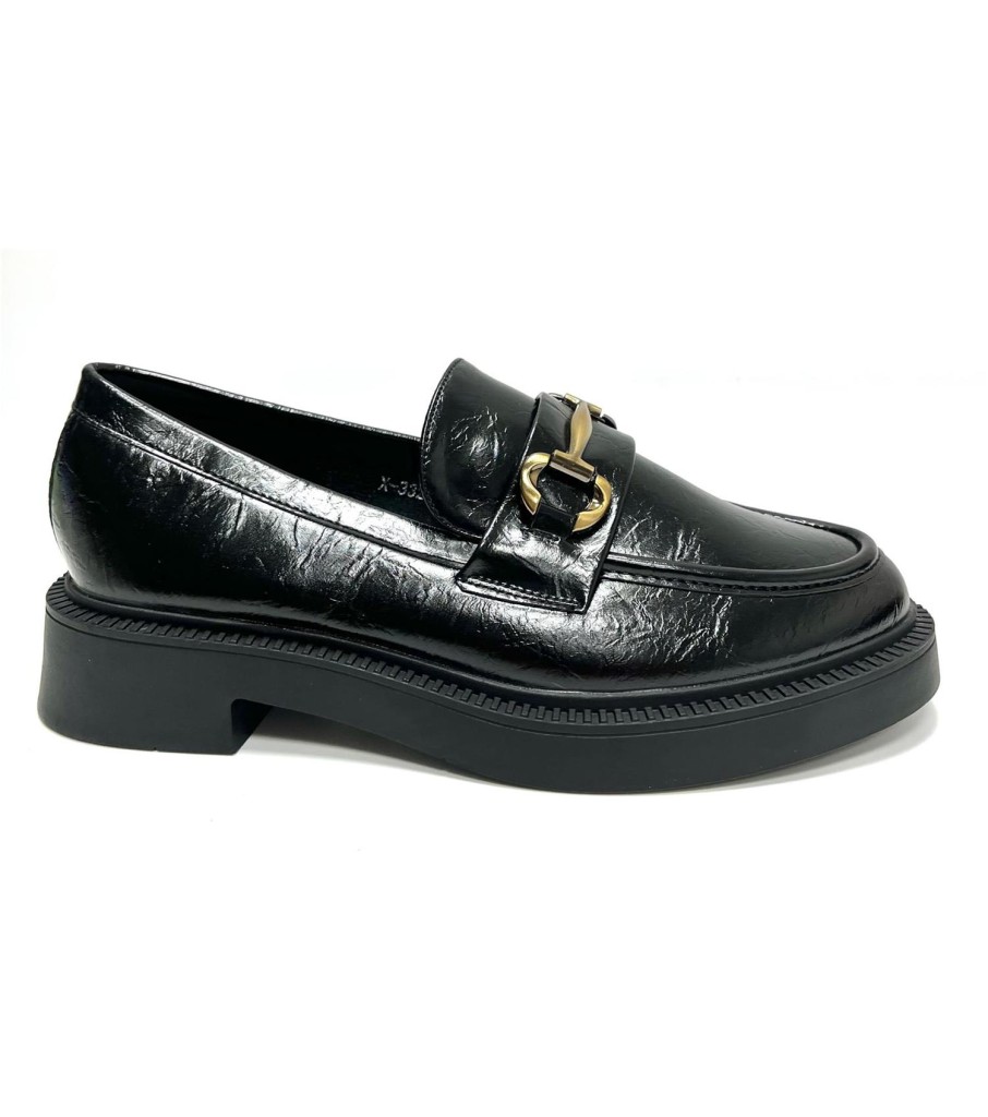 MOCASIN LUNA NEGRO