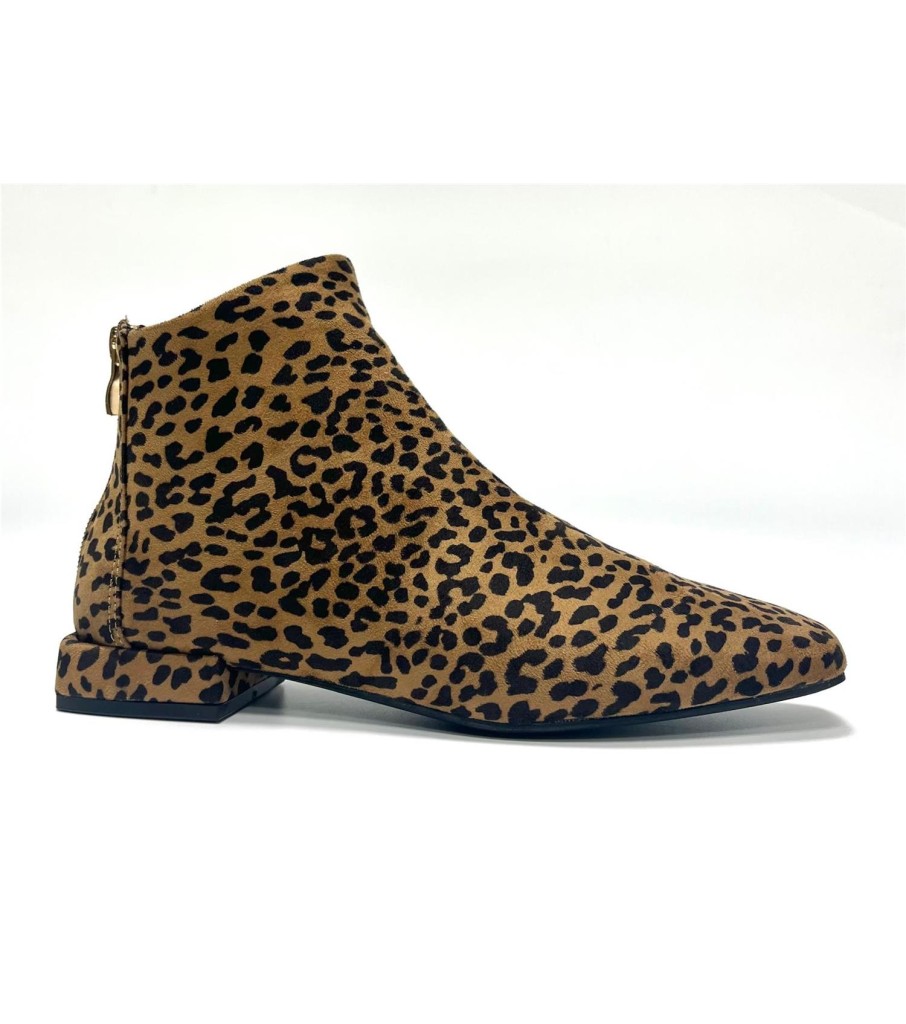 BOTIN FLOR LEOPARDO