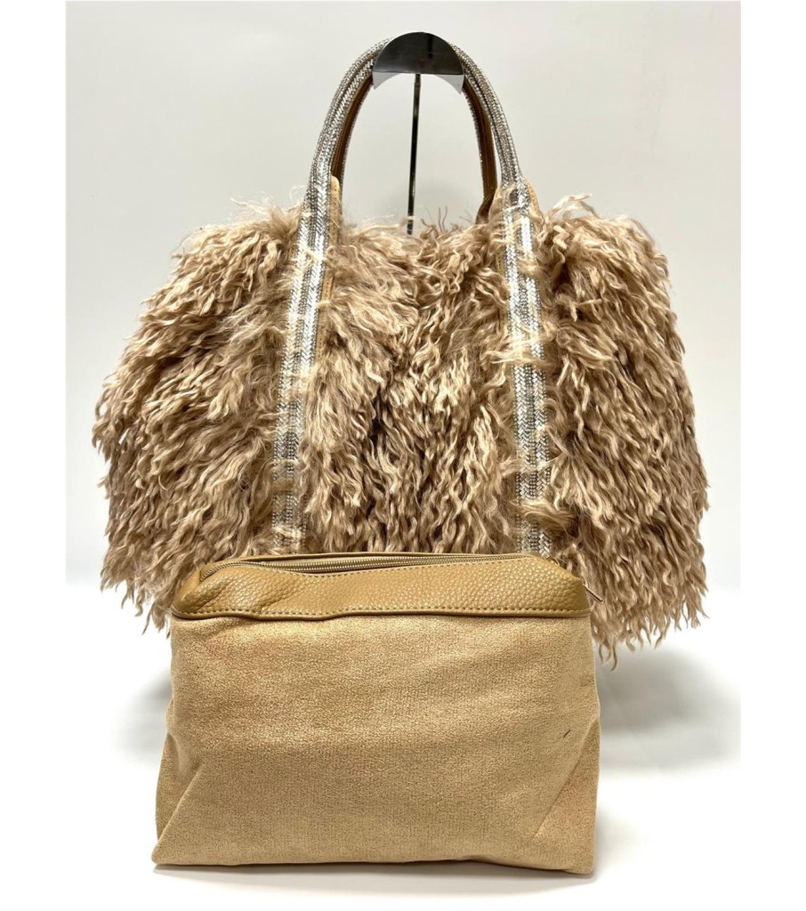 BOLSO ARANDANO CAMEL