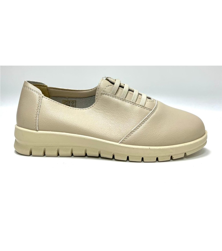 ZAPATO CONFORT ESTOCOLMO BEIGE