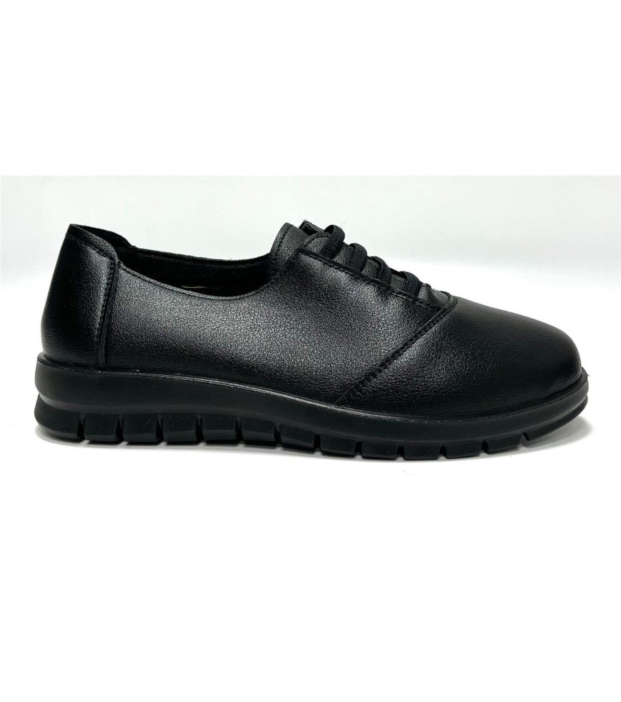 ZAPATO CONFORT ESTOCOLMO NEGRO