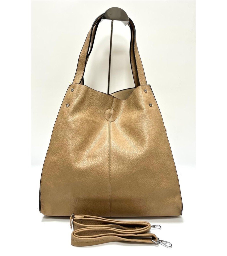 BOLSO MANGO BEIGE